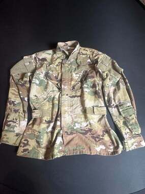 US Military Aircrew Combat Coat OCP Multicam Medium Short